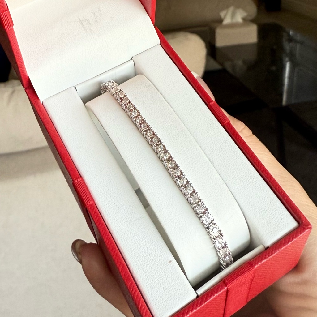 1Ct Diamond Tennis Bracelet